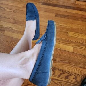 Women's Navy Loafers 7.5